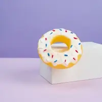 VETTA Игрушка для домашних животных, ПВХ, 13 см, пончик