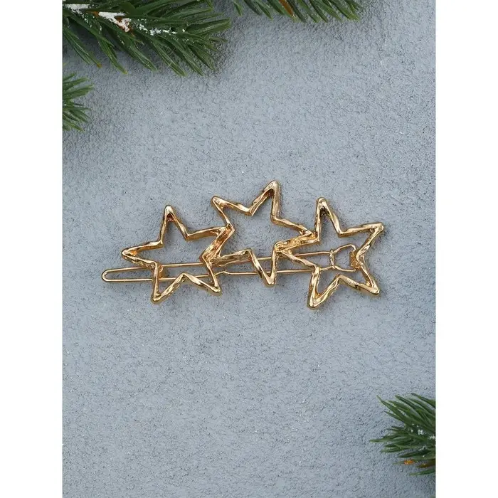 Заколка для волос «С Новым годом», 6,5 х 11 см