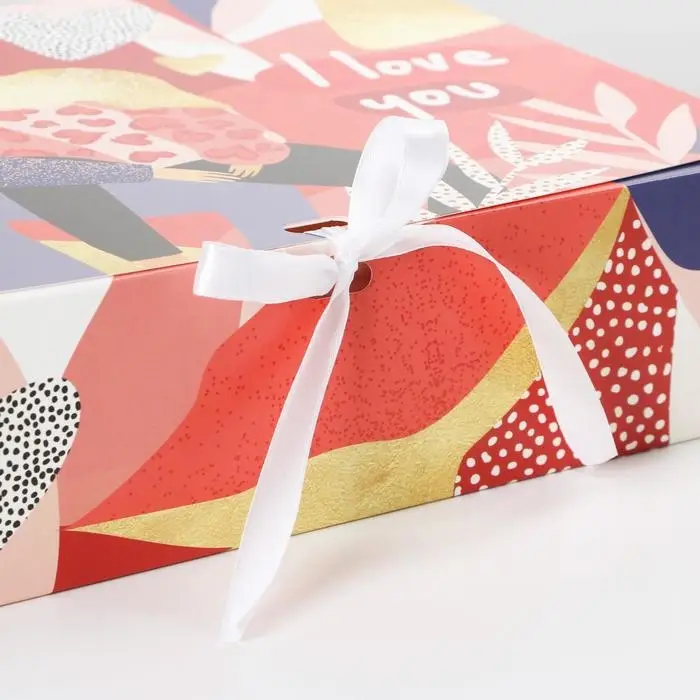 Коробка подарочная складная, упаковка, &laquo;I love you&raquo;, 31 х 24.5 х 8 см