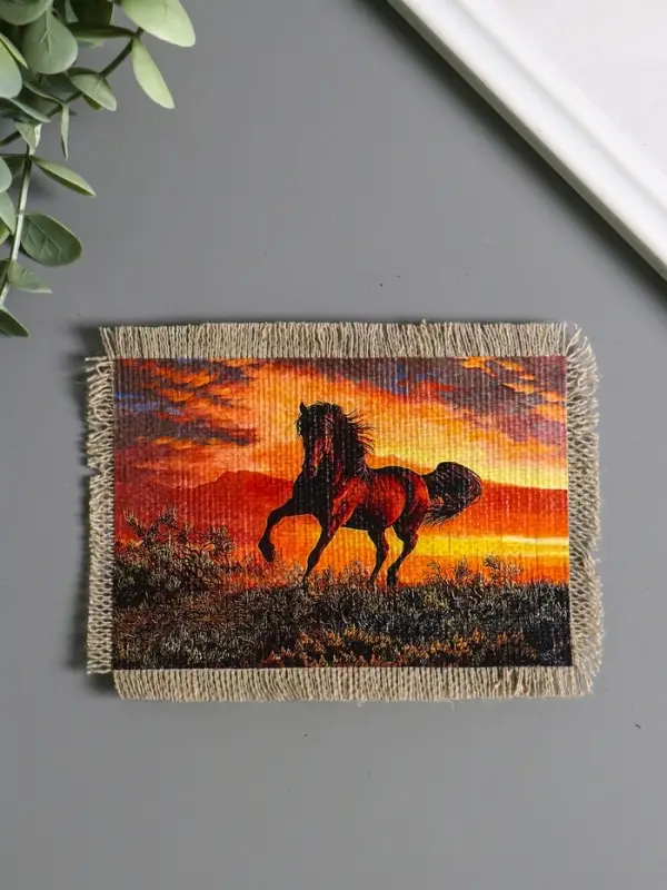 Магнит-свиток Магнит-свиток "Сила и грация", 10,5х15,5см