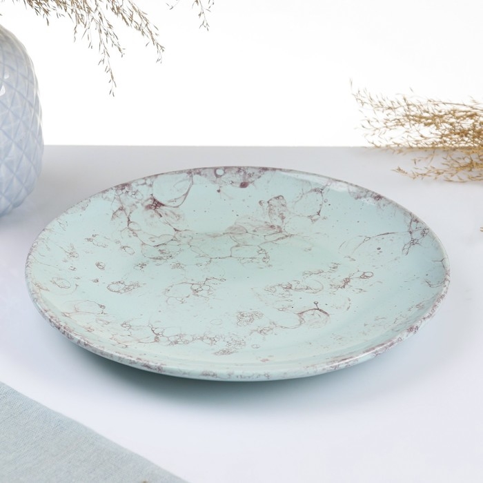 Тарелка плоская Тарелка плоская "Борисовская" 22х3см, романтика