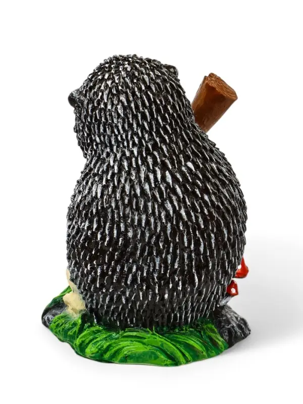 Садовая фигура из полистоуна &laquo;Ёж с лопатой&raquo;, 31&times;22&times;22 см