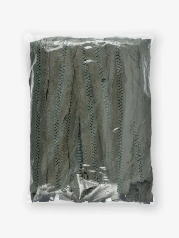 Молния &laquo;Трактор&raquo;, №8, разъёмная, 2 замка, замки автомат, 100 см, хаки