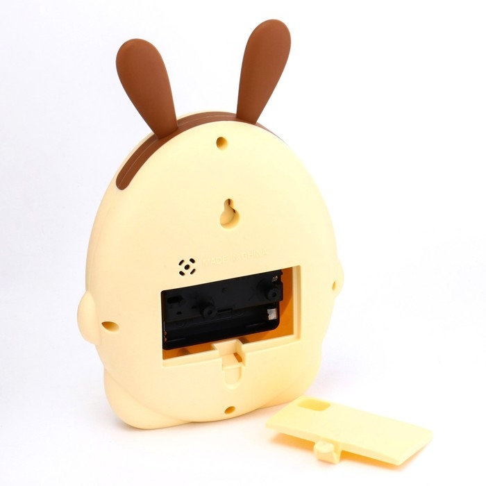 Часы - будильник детские Часы - будильник детские "Зайчик", с подвесом, 1АА, 18 х 12.5 см, d-8 см, АА