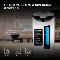 Термопот HYTP-4850 белый