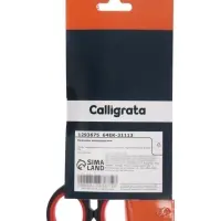 Ножницы канцелярские 16.5 см, &laquo;Стандарт&raquo;, пластиковые ручки, европодвес