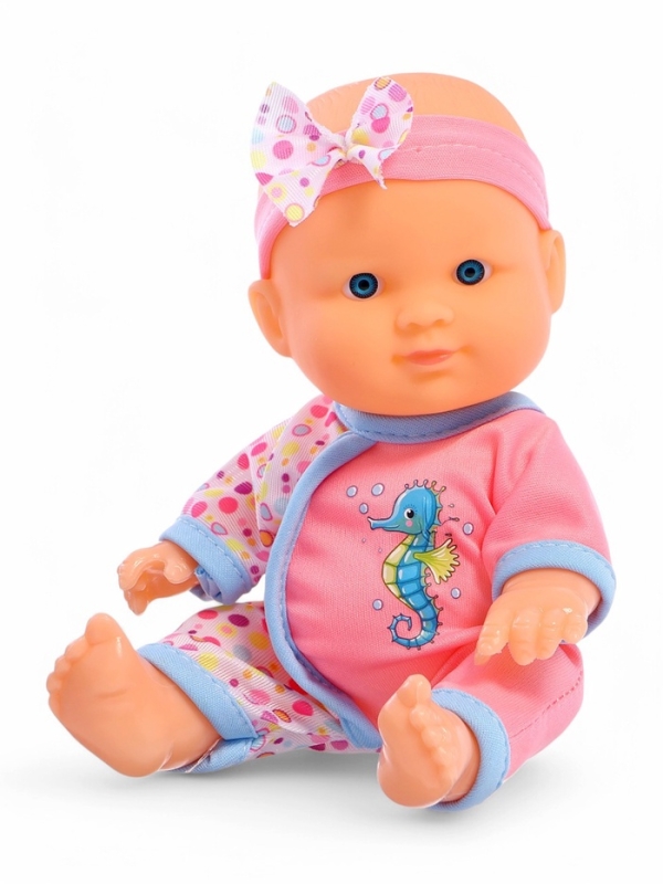 Пупс «Купание с уточкой», с аксессуарами, МИКС