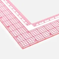 Линейка для кроя и шитья, премиум, 21.5&times;21.5 см, s=1.5 мм