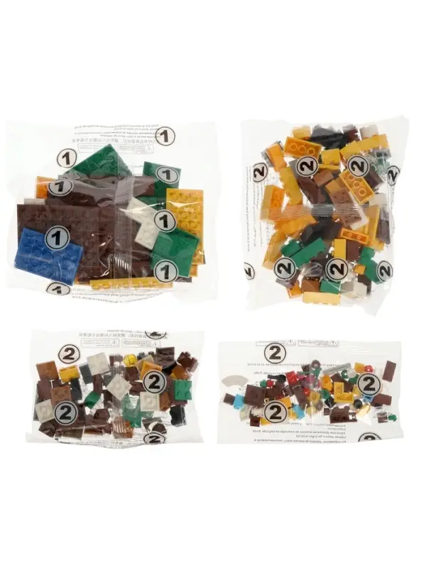 Конструктор блочный &laquo;Мой Мир. Пчелиный коттедж&raquo; Brick, 254 детали