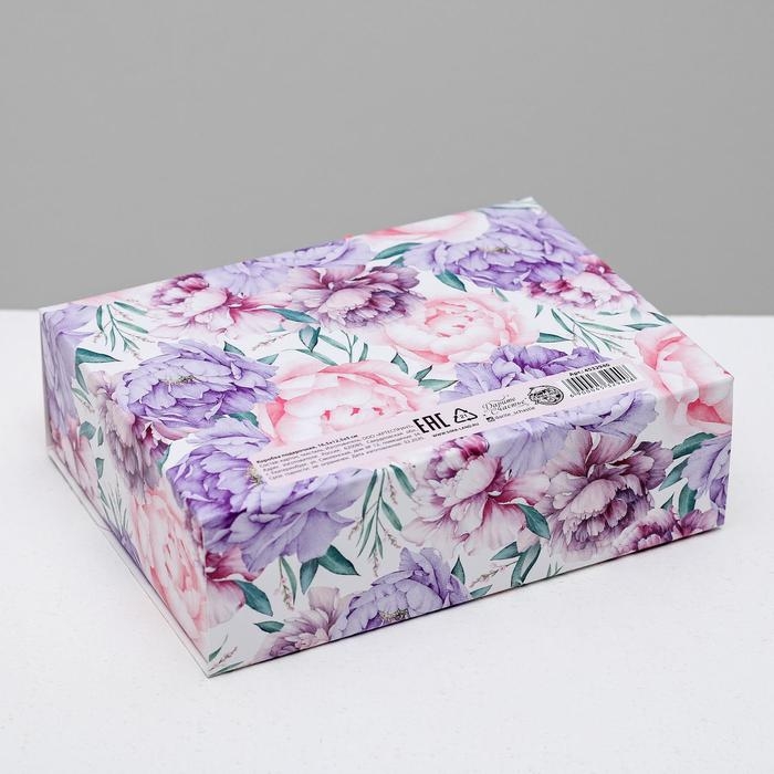 Коробка подарочная, упаковка, «От всей души», 16.5 х 12 х 5 см, БЕЗ ЛЕНТЫ Коробка подарочная, упаковка, «От всей души», 16.5 х 12 х 5 см, БЕЗ ЛЕНТЫ