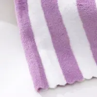 Салфетка для уборки Доляна &laquo;Полоски&raquo;, микрофибра махровая, 30&times;30 см, МИКС