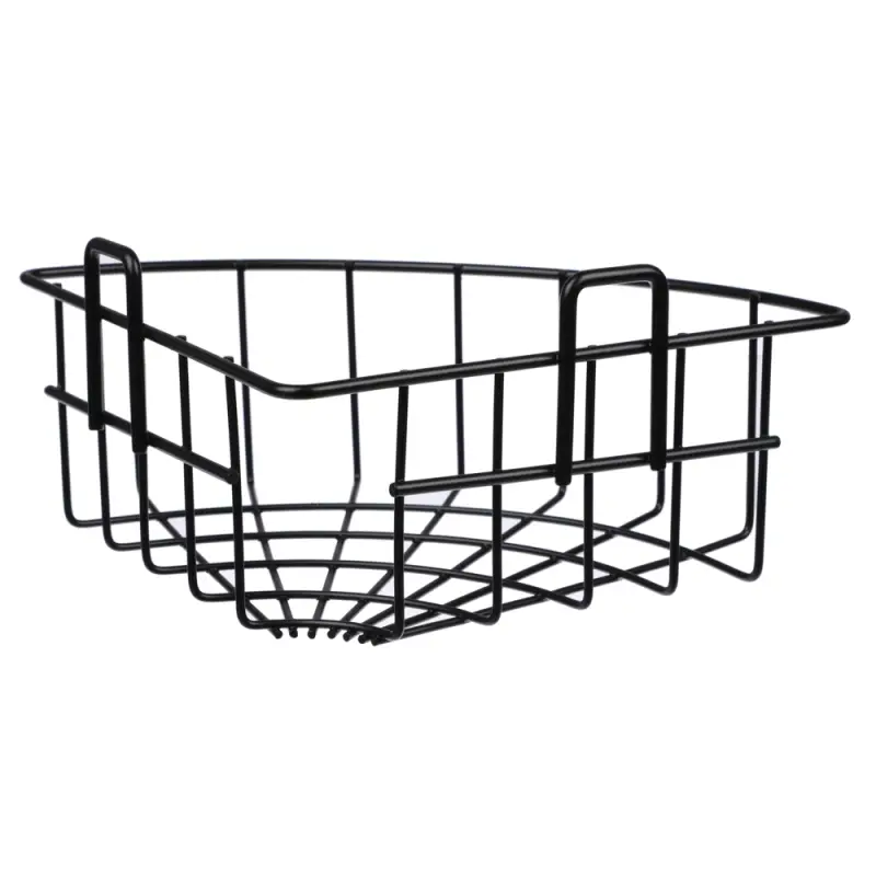 VETTA Полка настенная, угловая, металл, 26x19x8 см, черный