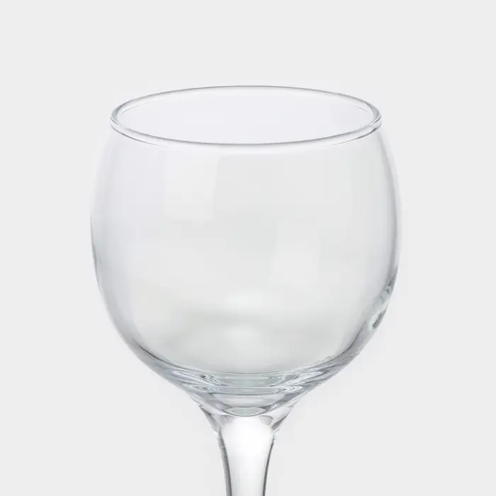 Бокалы для вина Paşabah&ccedil;e Bistro, 220 мл, набор 3 шт., стекло, прозрачные