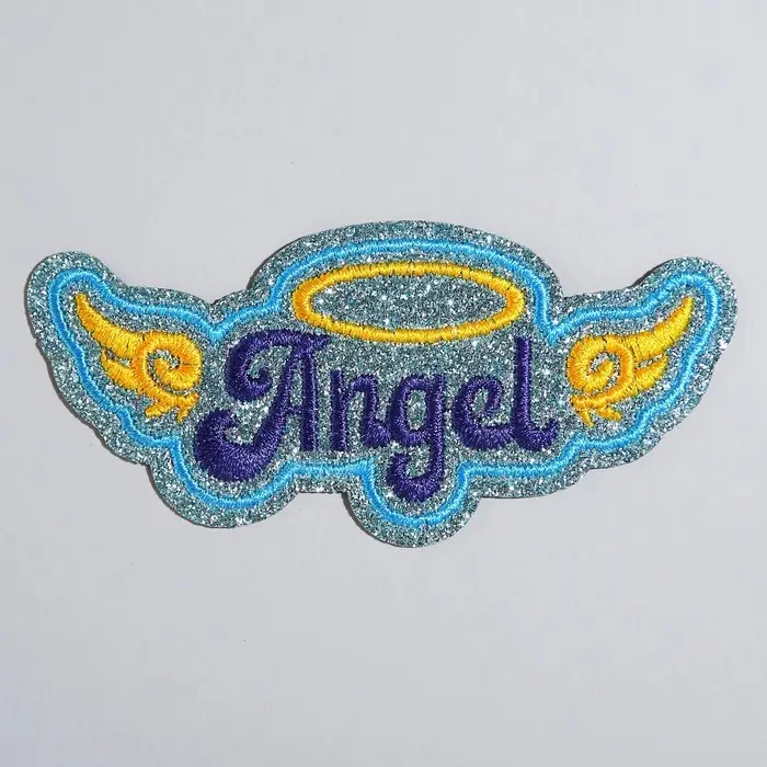 Термонаклейка на одежду «Ангел», 9 х 3,9 см Термонаклейка на одежду «Ангел», 9 х 3,9 см