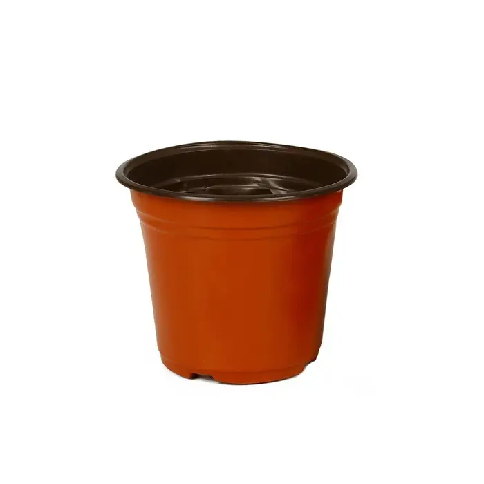 Горшок для рассады, 2.5 л, d=18 см, h=14.5 см, мягкий пластик, терракот, Greengo Горшок для рассады, 2.5 л, d=18 см, h=14.5 см, мягкий пластик, терракот, Greengo