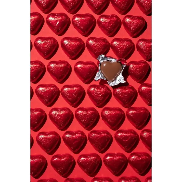 Фольга для конфет, зелёный 10&times;10 см, 100 шт.