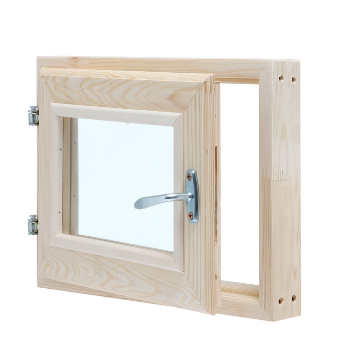 Окно, 30×40см, двойное стекло ХВОЯ Окно, 30×40см, двойное стекло ХВОЯ