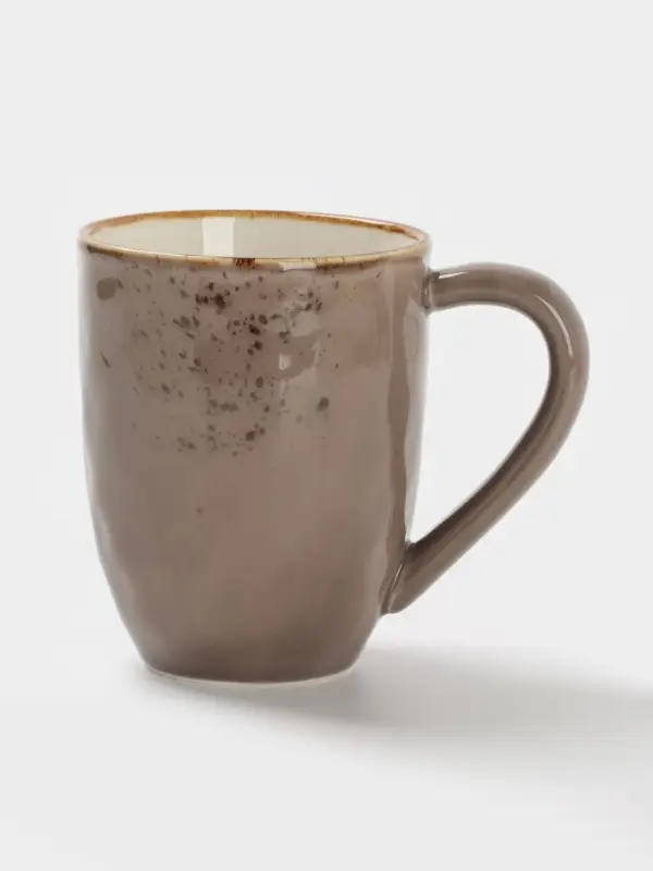 Кружка Magistro &laquo;Церера&raquo;, 400 мл, фарфор, коричневая