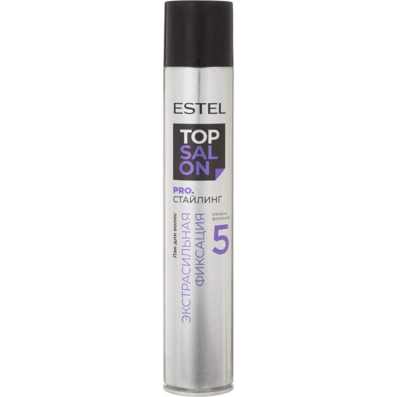 Лак ESTEL TOP SALON PRO.СТАЙЛИНГ экстрасил фикс 400мл ETS/L5/400