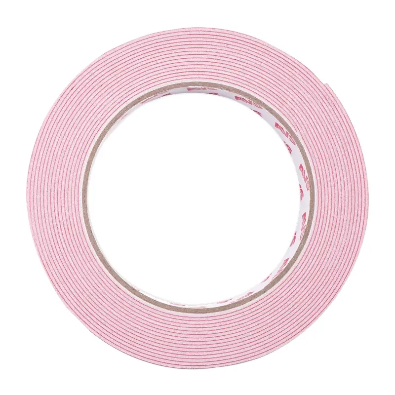 Лента клейкая двусторонняя AVS SCH-014 12 mm x 5 m вспененная основа (белая)