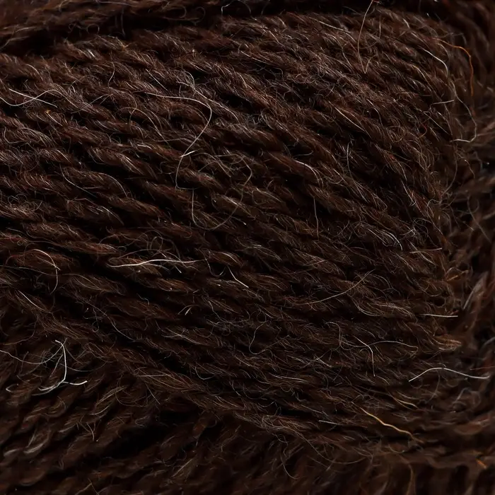 Пряжа для вязания спицами, крючком &laquo;Пехорский текстиль. Овечья шерсть&raquo;,100% шерсть, 200 м/100 г, (251 коричневый)
