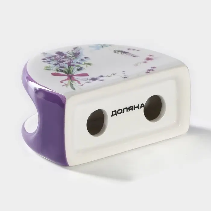 Салфетница Доляна «Лаванда», 9,5×7×4,3 см Салфетница Доляна «Лаванда», 9,5×7×4,3 см