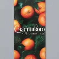 Набор конвертов &laquo;Счастливый Новый год&raquo;, 15 штук, 16.5&times;8 см