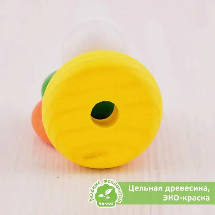 Пирамидка деревянная, 8 элементов