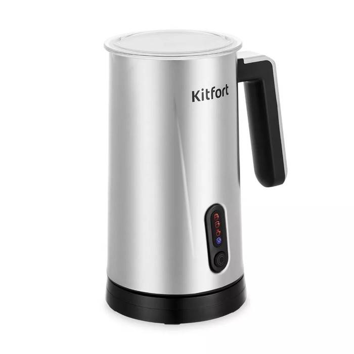 Капучинатор Kitfort КТ-7129, 500 Вт, 0.5 л, 4 режима, серебристо-чёрный Капучинатор Kitfort КТ-7129, 500 Вт, 0.5 л, 4 режима, серебристо-чёрный