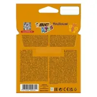 Цветные мелки 12 цветов BIC Kids Plastidecor, детские, пластиковые, ударопрочные