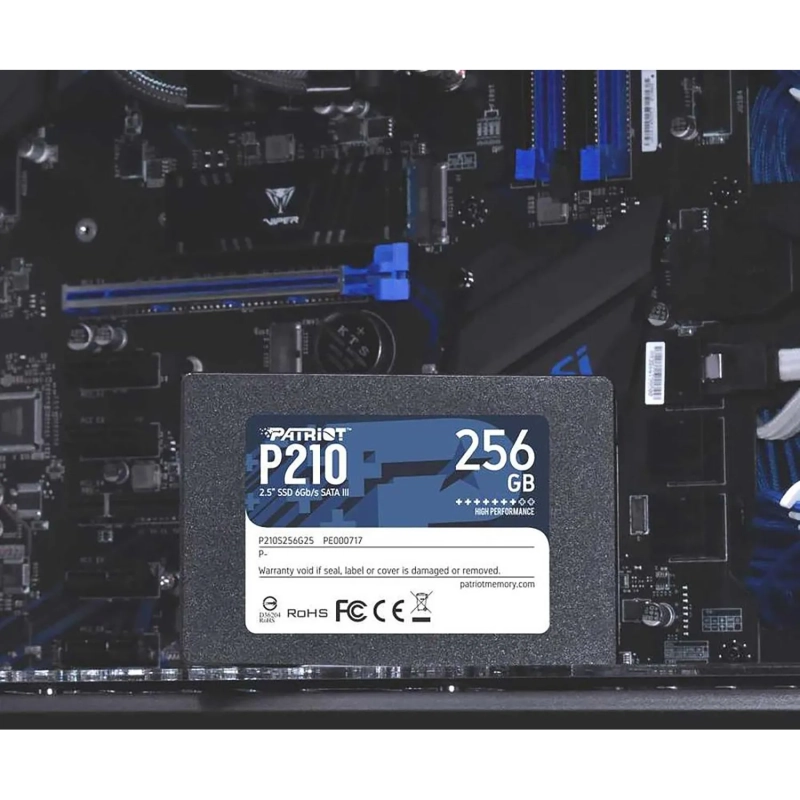 SSD накопитель Patriot P210 SATA III 256Gb 2.5(P210S256G25)