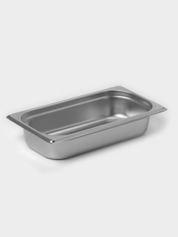 Гастроемкость 1/3x65 мм, 325x176x65 мм, толщина 0,8 мм Гастроемкость 1/3x65 мм, 325x176x65 мм, толщина 0,8 мм