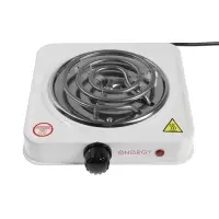 Плитка электрическая ENERGY EN-902, 1000 Вт, 140 мм, 1 конфорка, белая