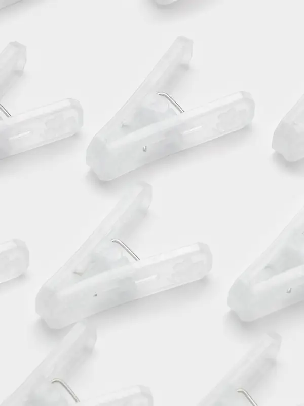 Прищепки для белья Доляна, 16 шт., 6.5&times;2 см, ширина низа 4 см