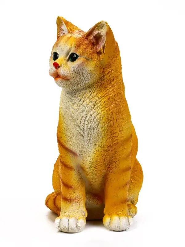 Садовая фигура из полистоуна &laquo;Кошка&raquo;, 28&times;15&times;18 см