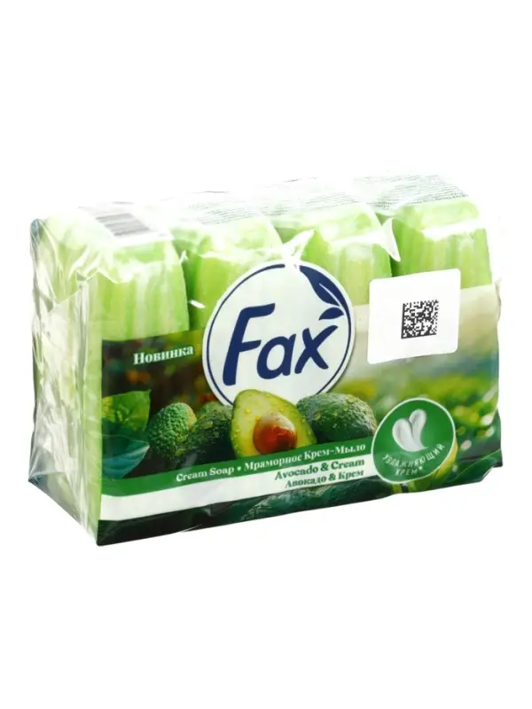 Крем-мыло FAX &laquo;Авокадо и крем&raquo;, 4&times;70 г