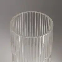 Ваза для цветов &laquo;Вигдис&raquo;, 24.5&times;12 см, стекло, прозрачная