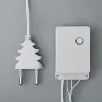 Гирлянда &laquo;Нить&raquo; 5 м, IP20, белая нить, 50 LED, 8 режимов, 220 В, свечение белое