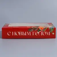 Коробка складная «Зимние фрукты», 20 х 12 х 4 см