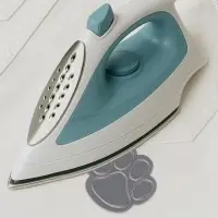 Светоотражающая термонаклейка &laquo;Лапка&raquo;, 6&times;5.5 см, цвет серый, цена за 1 штуку