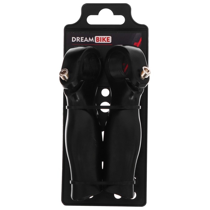 Рога на руль Dream Bike, K-14, алюминиевые, цвет чёрный Рога на руль Dream Bike, K-14, алюминиевые, цвет чёрный