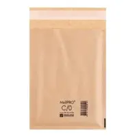 Крафт-конверт с воздушно-пузырьковой плёнкой Calligrata, 15&times;21 см, бежевый