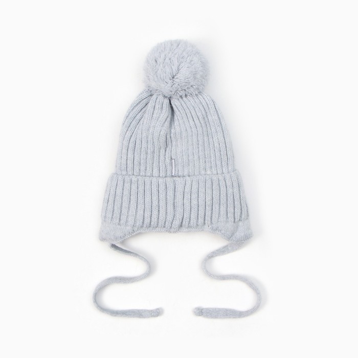 Шапка детская, цвет серый, размер 52-54 Шапка детская, цвет серый, размер 52-54