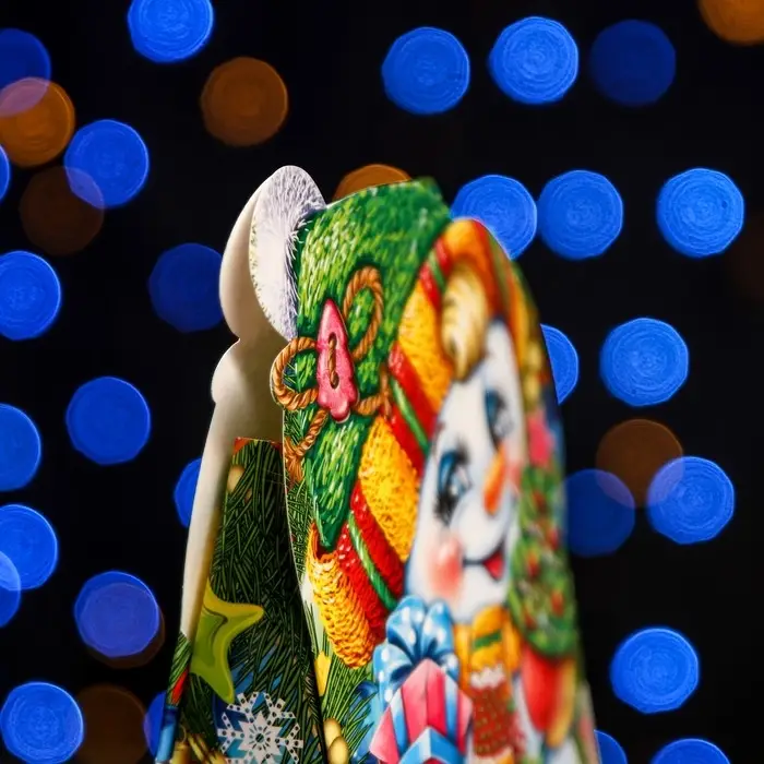 Подарочная коробка «Снеговичок», 12×6.6×14.4 см