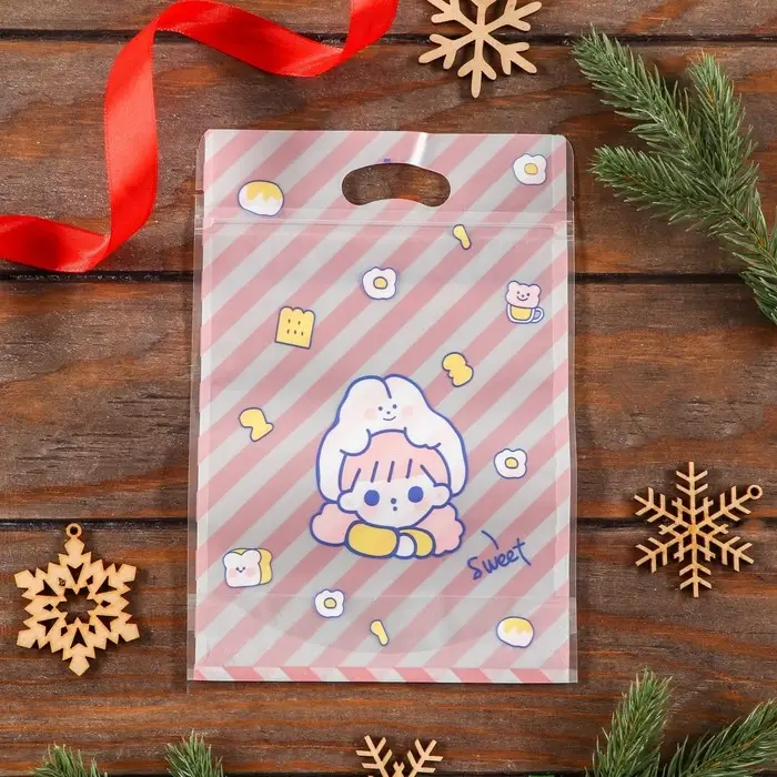 Пакет Zip-lock, Пакет Zip-lock, "Корейский стиль", 15,5*22+3,5см МИКС