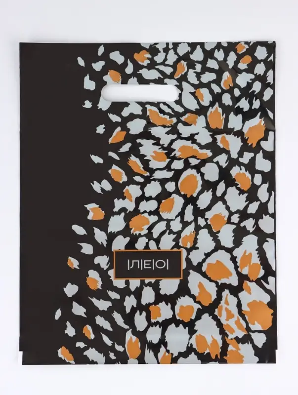 Пакет &laquo;Лео&raquo;, полиэтиленовый с вырубной ручкой, 30&times;37 см, 90 мкм