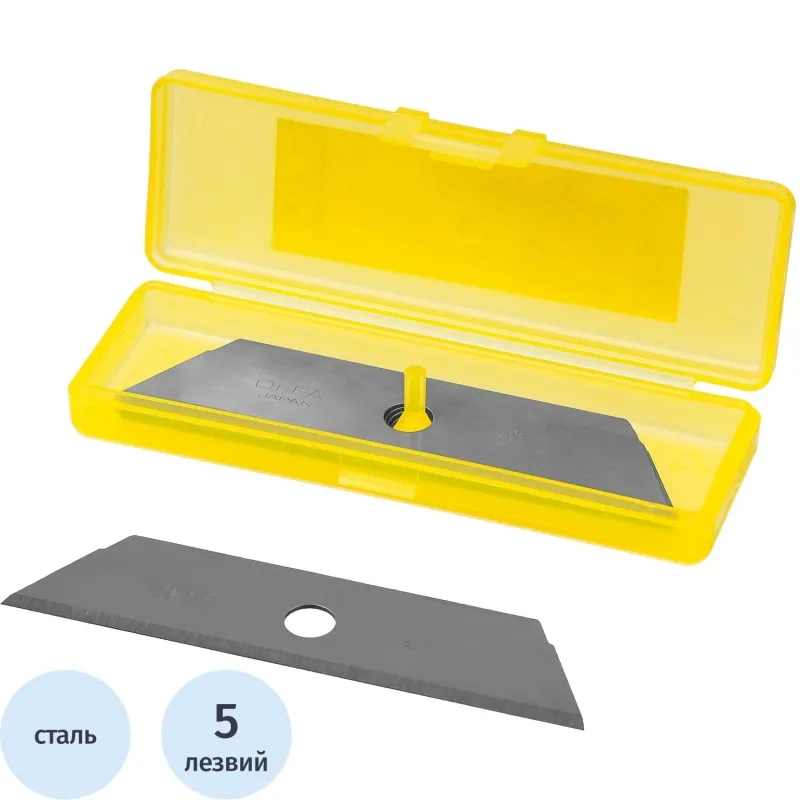 Лезвие OLFA трапец.для SK-4/SK-12/OL-UTC-1,17,5х72х0,6мм,5шт/уп OL-SKB-2/5B