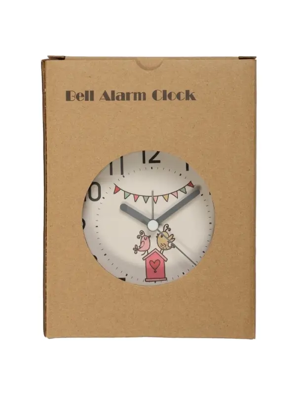 Часы-будильник детские настольные &laquo;Квигли&raquo;, с подсветкой, плавный ход, 16&times;11 см, розовый