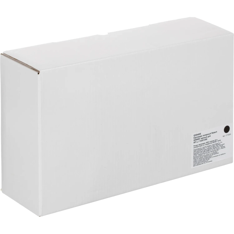 Картридж лазерный Retech Q5949X чер. для HP LJ 1320/3390
