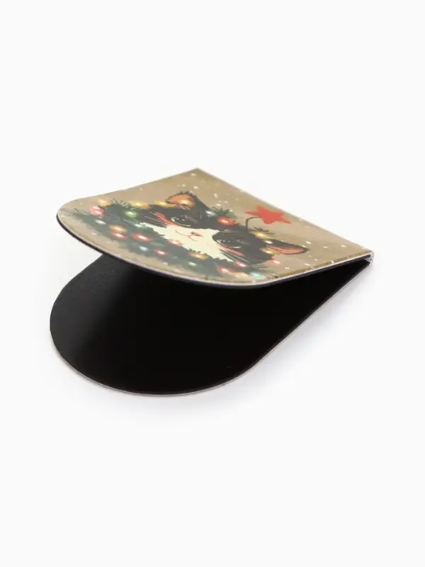 Закладки магнитные на подложке Закладки магнитные на подложке "Акварель", 6 шт